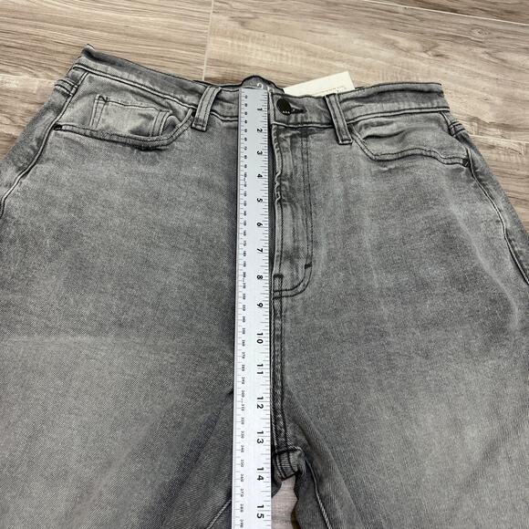 A.n.a Highest Rise Easy Through hip & Thigh Wide Leg Grey Haze Jeans Size 12 - Picture 4 of 10